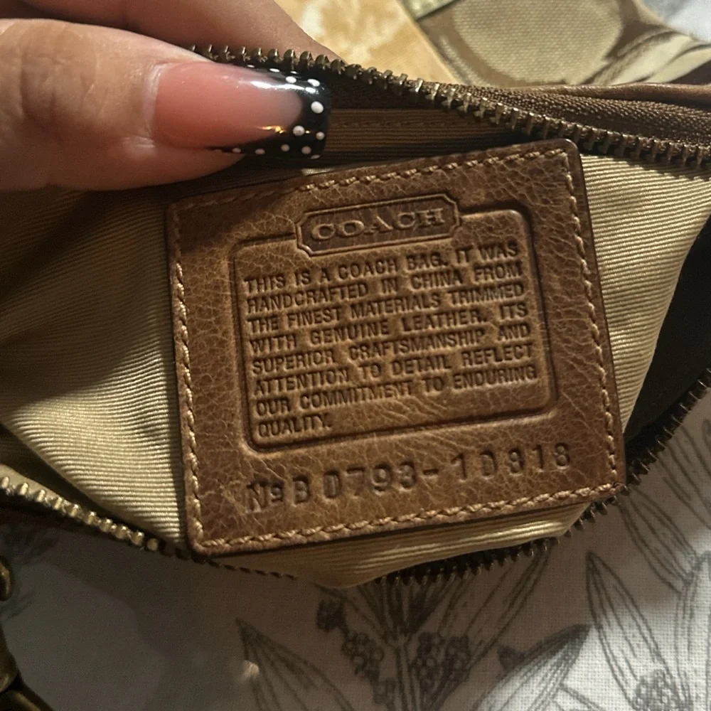 Coach patchwork bag - Picture 4 of 6